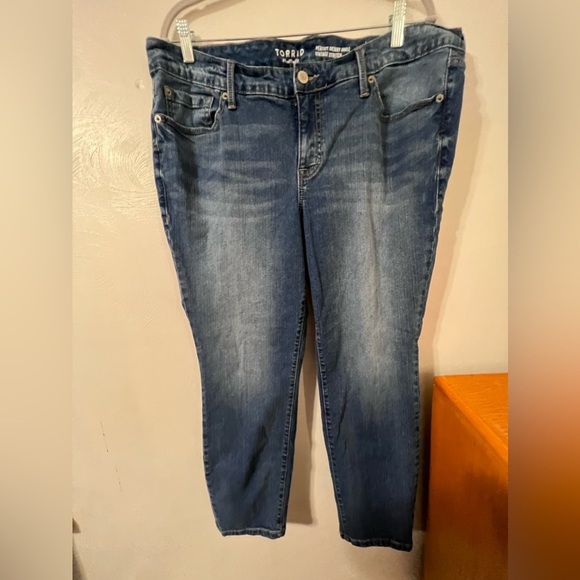 torrid Denim - Torrid Jeans Women’s 18 Perfect Skinny Ankle Vintage Stretch Denim Mid Rise